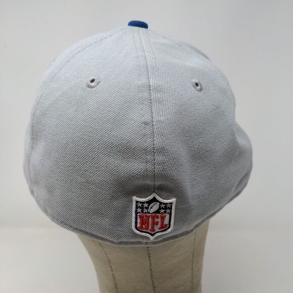 New Era Men's 59Fifty Fitted Hat Gray Size 7 1/2 Indianapolis Colts Embroidered - Picture 9 of 13